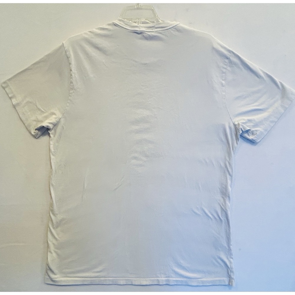 Polo Bear by Ralph Lauren White Graphic T-Shirt Preppy Camo Jacket Bear Men XLT - Picture 6 of 8